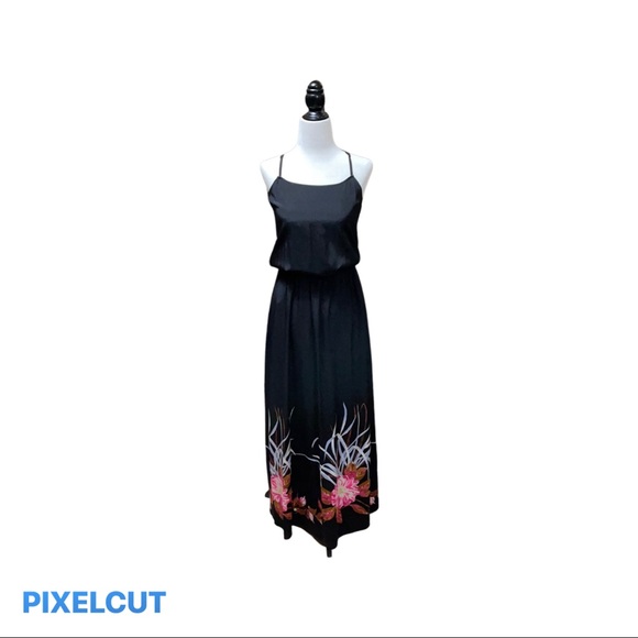 DKNY silk halter maxi dress - Picture 1 of 5